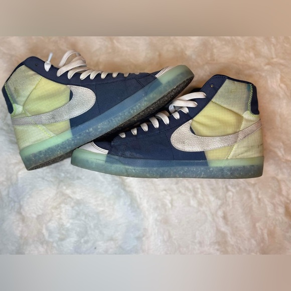 Nike Blazer Mid '77 Shoes Sneakers - Armory Navy - Picture 10 of 11